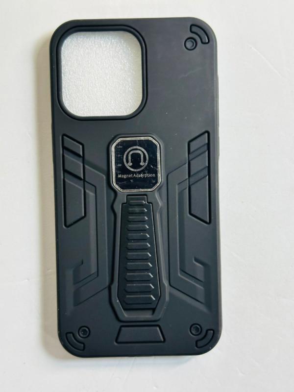 ESTUCHES ANILLO IPHONE  15 PRO MAX NEGRO