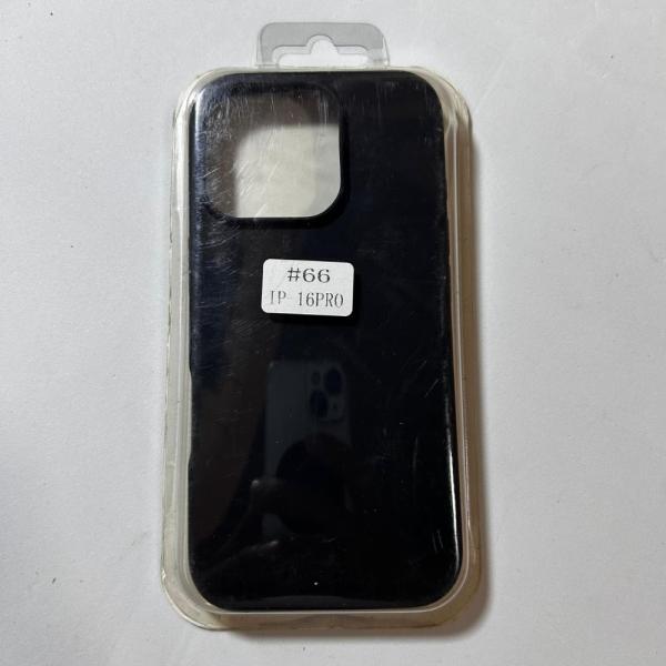 ESTUCHES DE CELULAR LISOS IPHONE 16 PRO NEGRO