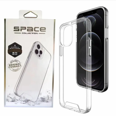 ESTUCHES SPACE IPHONE 16 PRO MAX TRANSPARENTE