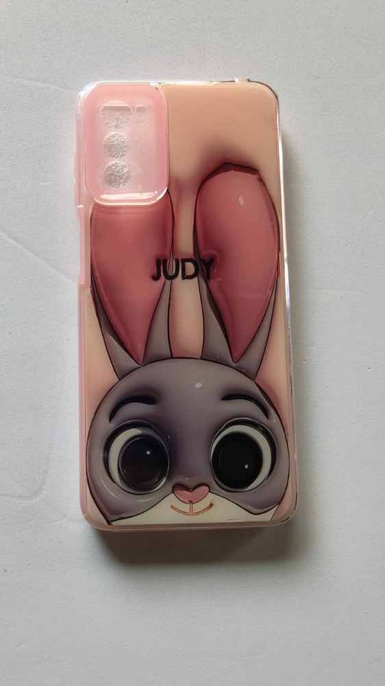 ESTUCHE DISEÑO MOTOROLA G52 CONEJO