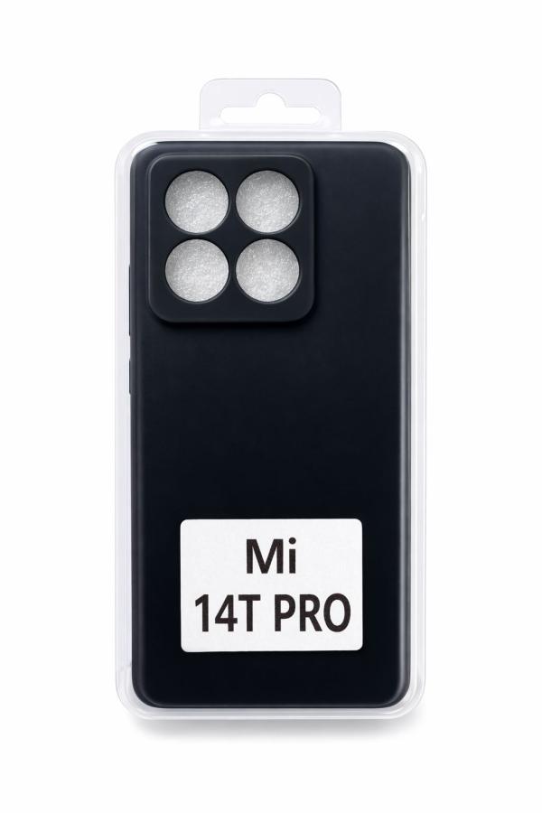 ESTUCHES DE CELULAR  LISOS MI 14T PRO NEGRO