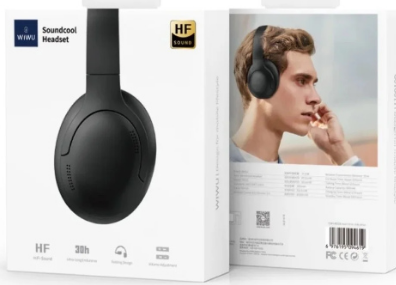 SOUNDCOOL HEADSET WiWU BLACK