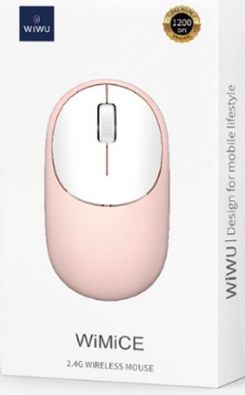 MOUSE WIRELESS WiWU PINK