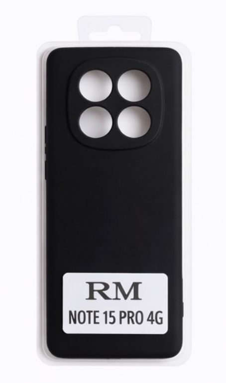 ESTUCHE LISO REMI NOTE 15 PRO 4G NEGRO