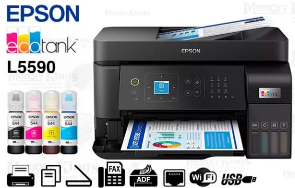 IMPRESORA EPSON MULTIFUNCIONAL L5590 ADF - FAX- WIFI