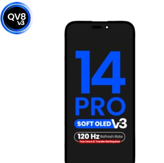 LCD PANTALLA IPHONE 14 PRO DIAGNOSTICO QV8/V3/120HZ SOFT OLED