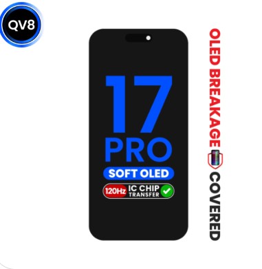 LCD PANTALLA IPHONE 17 PRO QV8/120HZ SOFT OLED