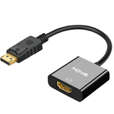 ADAPTADOR NOVA FAA331DH001C DISPLAY PORT A HDMI 0.15M NEGRO