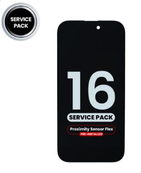 LCD PANTALLA IPHONE 16 SERVICE PACK + SENSOR PREINSTALADO