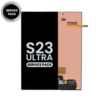 LCD PANTALLA SAMSUNG OLED CON MARCO PARA GALAXY S23 ULTRA (S918) (SERVICE PACK)