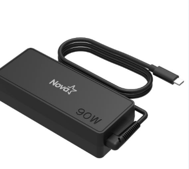 CARGADOR UNIVERSAL PARA LAPTOP NOVA AD-709 90W USB-C E010-182 NEGRO