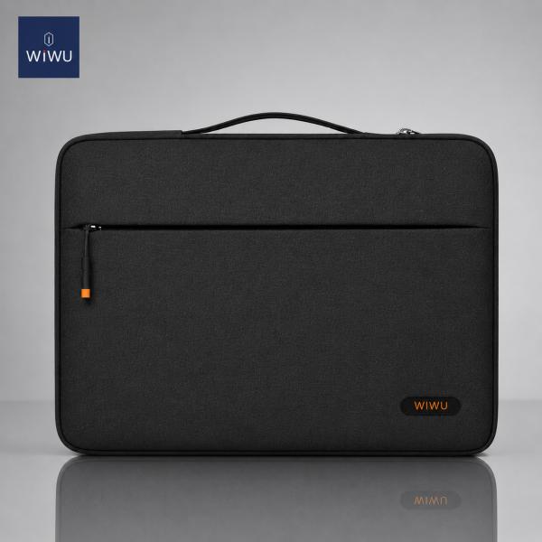 BOLSO MULTIFUNCIONAL LAPTOP 15.6 PILOT HANDBAG WiWU NEGRO