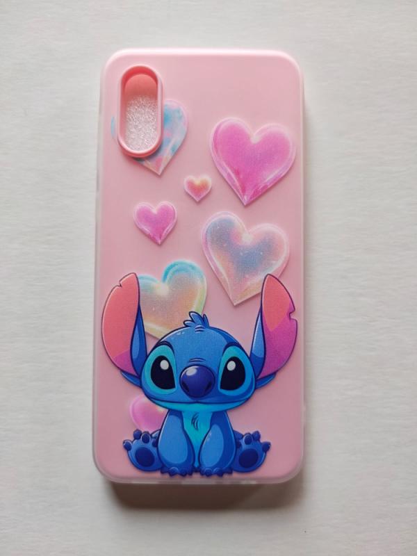 ESTUCHE DISEÑO REDMI 9A STITCH