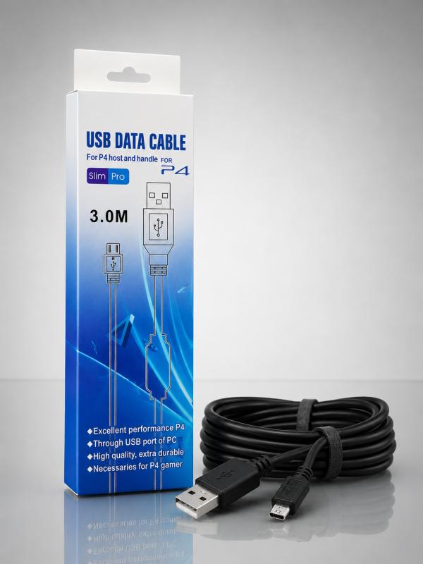 CABLE DE CARGA PS4- 3M