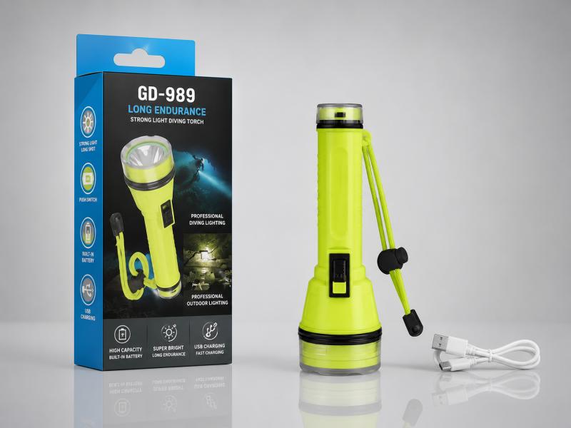 LINTERNA  PARA BUCEO GD - 989