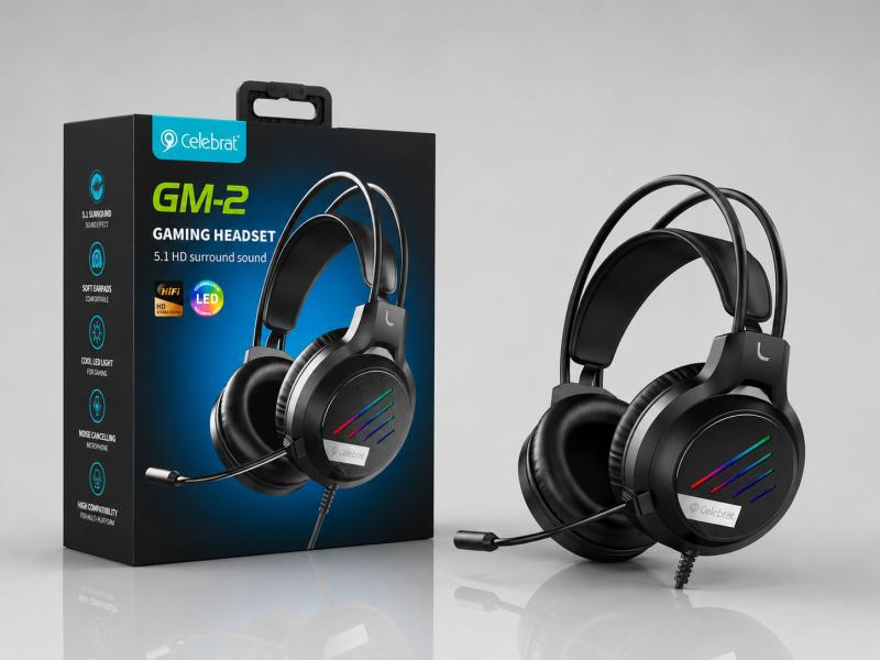 AUDIFONO GAMER CELEBRAT GM2 CON CABLE