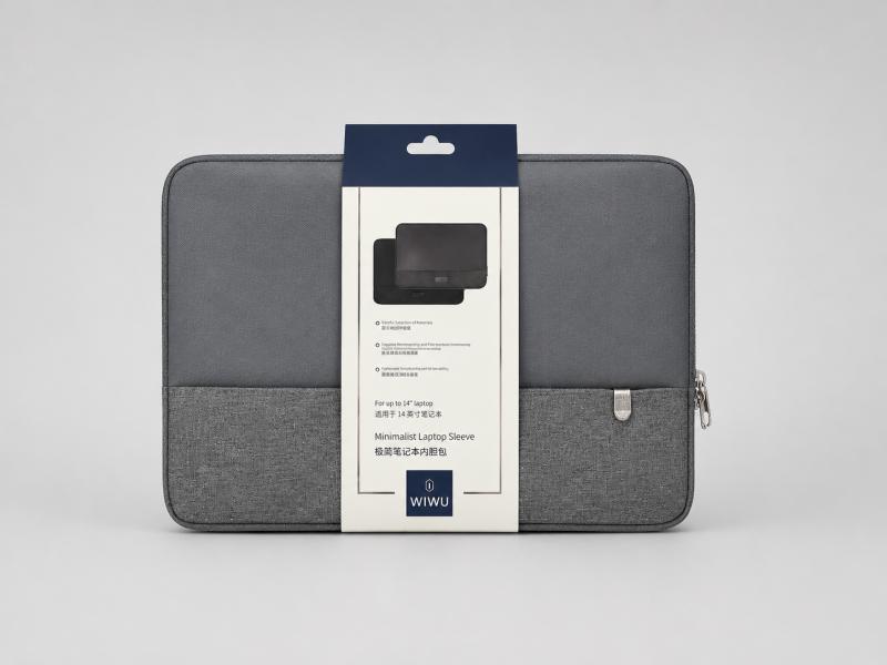 BOLSO MULTIFUNCIONAL  PARA  LAPTOP  DE  "14" GRIS