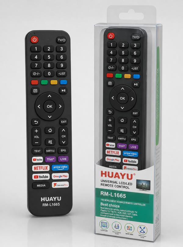 CONTROL UNIVERSAL PARA HISENSE L1665