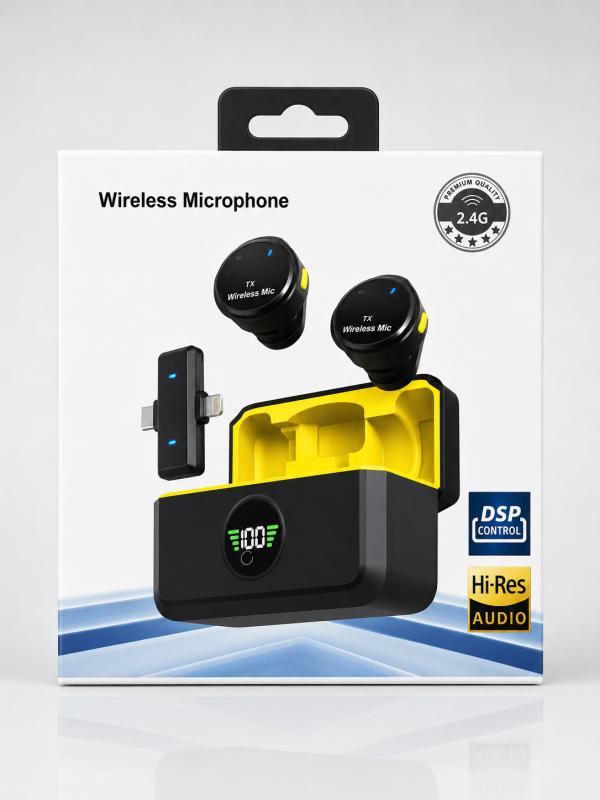 SOLAPA MICROFONO S5 2 EN 1 TIPO C Y LIGHTNING
