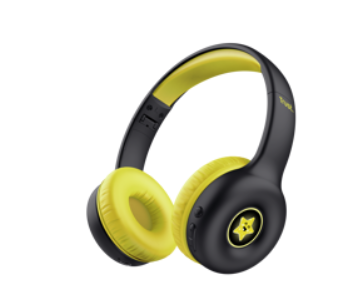 AUDIFONOS TRUST INFANTILES NEGRO