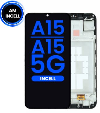 LCD SAMSUNG CON MARCO PARA GALAXY A15 4G (A155 / 2023) / A15 5G (A156 / 2023) (6,5") (INCELL (UNICAMENTE PARA BACK UP DE INFORMACIÓN)