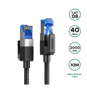 CABLE UGREEN NW153 CAT8 ETHERNET TRENZADO 10M 30795