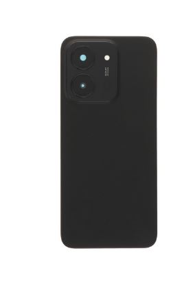 TAPA TRASERA XIAOMI REDMI 15C CON LENTE CAMARA + MARCO BOTONES NEGRA