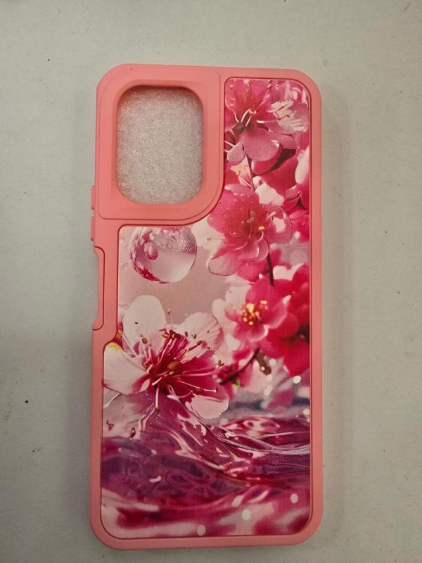 ESTUCHE DISEÑO HONOR PLAY 10 FLORES ROSADAS